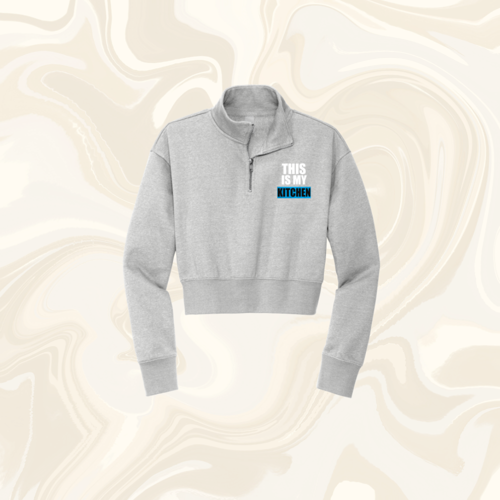 Ladies Cropped 1/4 Zip