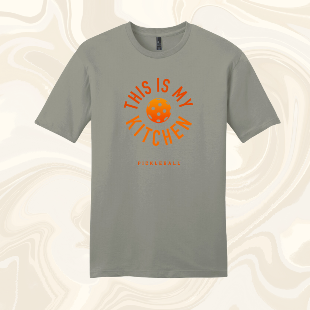 This Is My Kitchen T-Shirt- Orange Circle Logo