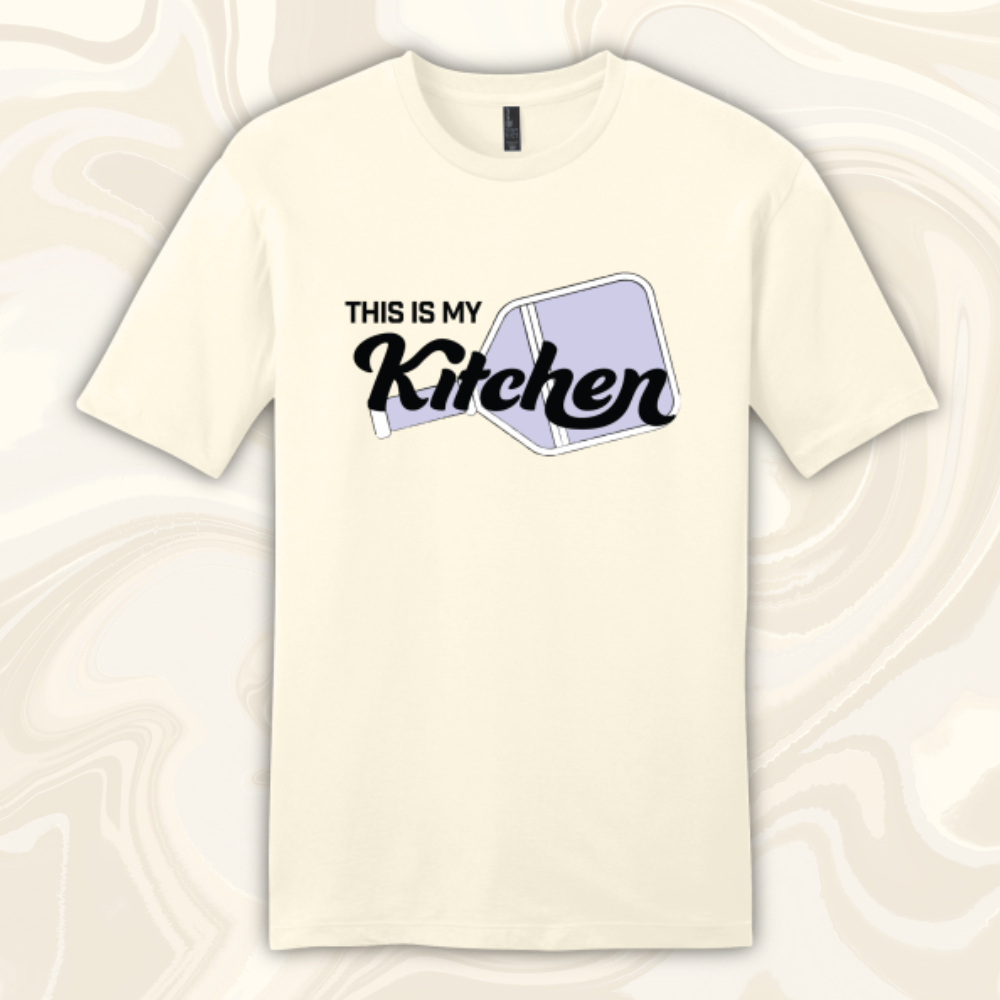 This is my Kitchen Purple Paddle T-Shirt